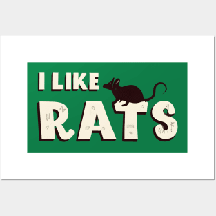 I like Rats Posters and Art